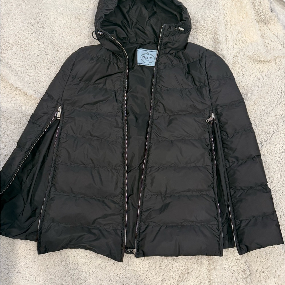 Prada Elegant Black Outerwear